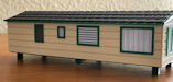 Download the .stl file and 3D Print your own Mobile Home HO scale model for your model train set.